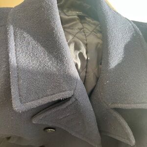 J. Crew Dark Blue Pea Coat